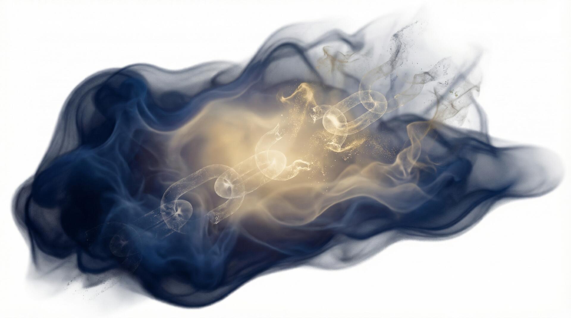 Abstract ethereal background with soft light representing freedom and consciousness